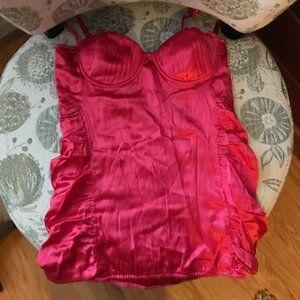 Marciano Silk Hot Pink Top - Size Medium